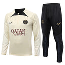 PSG Short Zip Beige Training Set 2023/24