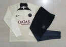 PSG Short Zip Beige Training Set 2023/24