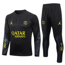 PSG Short Zip Black Training Set 2023/24
