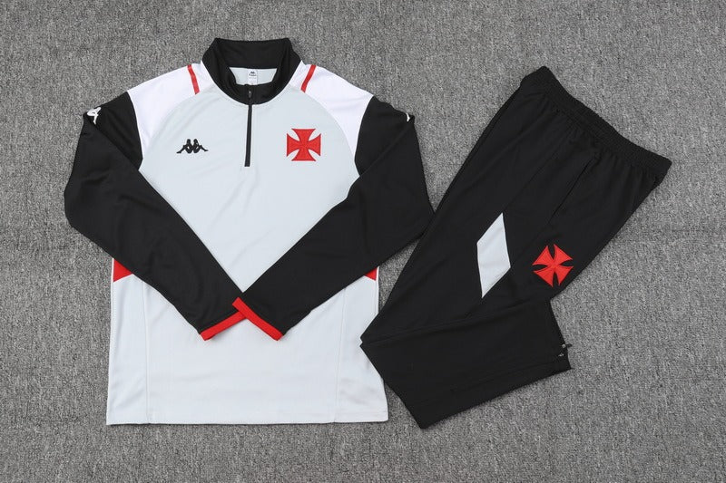 Vasco Short Gray Zipper Training Set 2023/24
