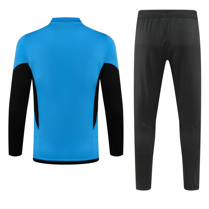 Arsenal Blue Zipper Training Set 2023/24