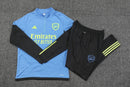 Arsenal Blue Zipper Training Set 2023/24