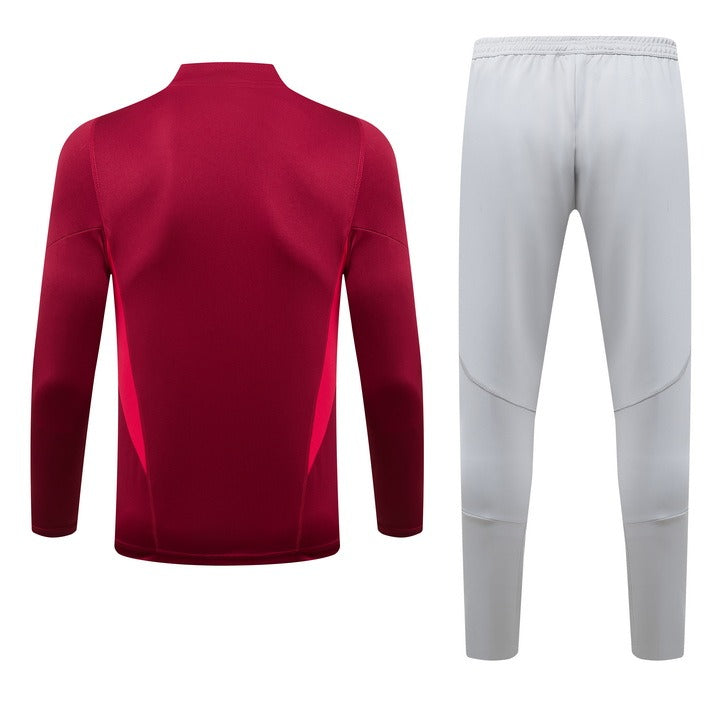 Arsenal Short Zip Training Set Red 2023/24