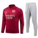Arsenal Short Zip Training Set Red 2023/24