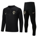 Corinthians Short Zipper Black 2023/24 Training Set