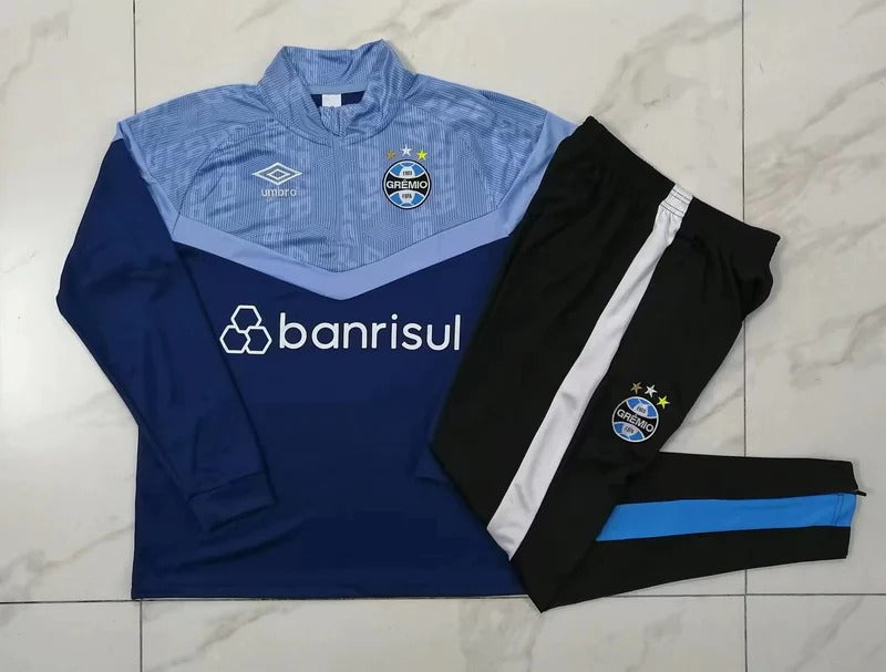 Grêmio Dark Blue Short Zipper Training Set 2023/24