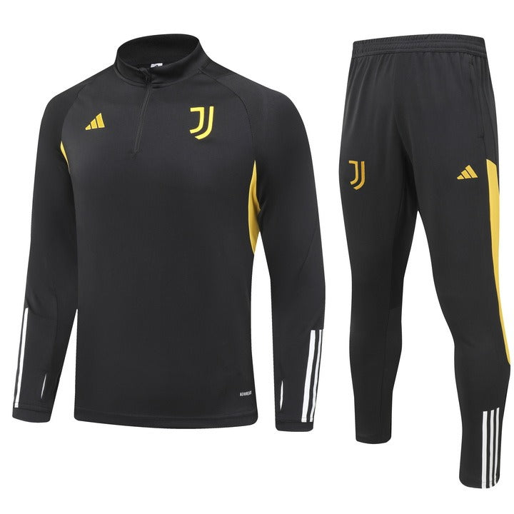 Juventus Short Black Zipper Training Set 2023/24