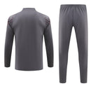 Manchester City 2023/24 Gray Short Zip Training Set