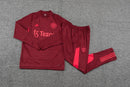 Manchester United 2023/24 Red Short Zip Training Set