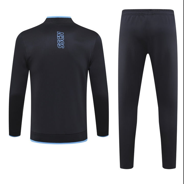 Napoli Long Zipper Blue Training Set 2023/24