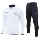 Napoli Long Zipper White Training Set 2023/24
