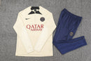 PSG Short Zip Beige Training Set 2023/24