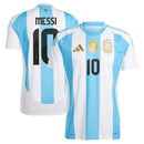 Argentina National Team Shirt "MESSI 10" 2024/25 Home Fan Pro