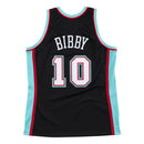 Men's Vancouver Grizzlies Mike Bibby Mitchell & Ness Black 2000-01 Hardwood Classics Swingman Jersey