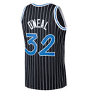 Men’s Shaquille O’Neal Orlando Magic 1994-95 Black Swingman Replica Jersey By Mitchell & Ness