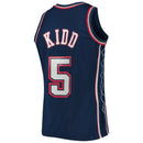 Men's Jason Kidd New Jersey Nets Navy 2006-07 Swingman Replica Jersey