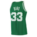 Men's Boston Celtics Larry Bird Mitchell & Ness Kelly Green 1985-86 Hardwood Classics Swingman Jersey