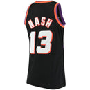 Men's Phoenix Suns Steve Nash Mitchell & Ness Black 1996-97 Hardwood Classics Swingman Jersey
