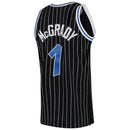 Men's Tracy McGrady 2003-04 Orlando Magic Mitchell & Ness Black Away Swingman Jersey