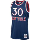 Men's Bernard King New York Knicks Mitchell & Ness 1982-83 Hardwood Classics Swingman Jersey - Navy
