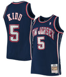 Men's Jason Kidd New Jersey Nets Navy 2006-07 Swingman Replica Jersey