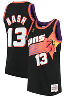 Men's Phoenix Suns Steve Nash Mitchell & Ness Black 1996-97 Hardwood Classics Swingman Jersey